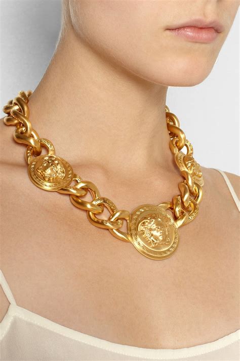 versace jewellery women's|Versace necklaces women's.